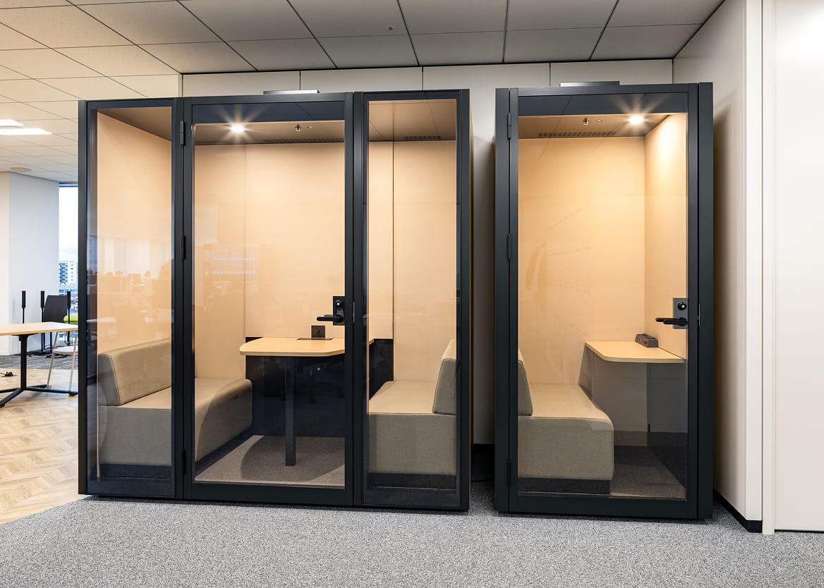 WEB会議ブースの写真