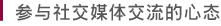 参与社交媒体交流的心态